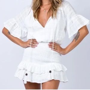 Princess Polly - Smocked White Dress